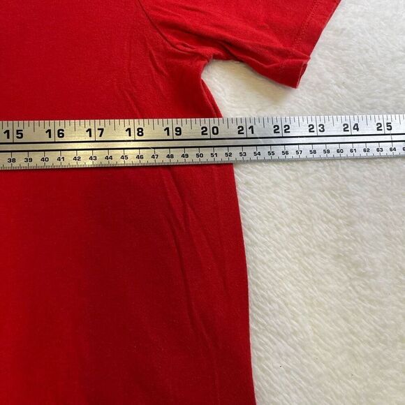 Large Red Unisex Nike Just Do It T-Shirt - Picture 8 of 11